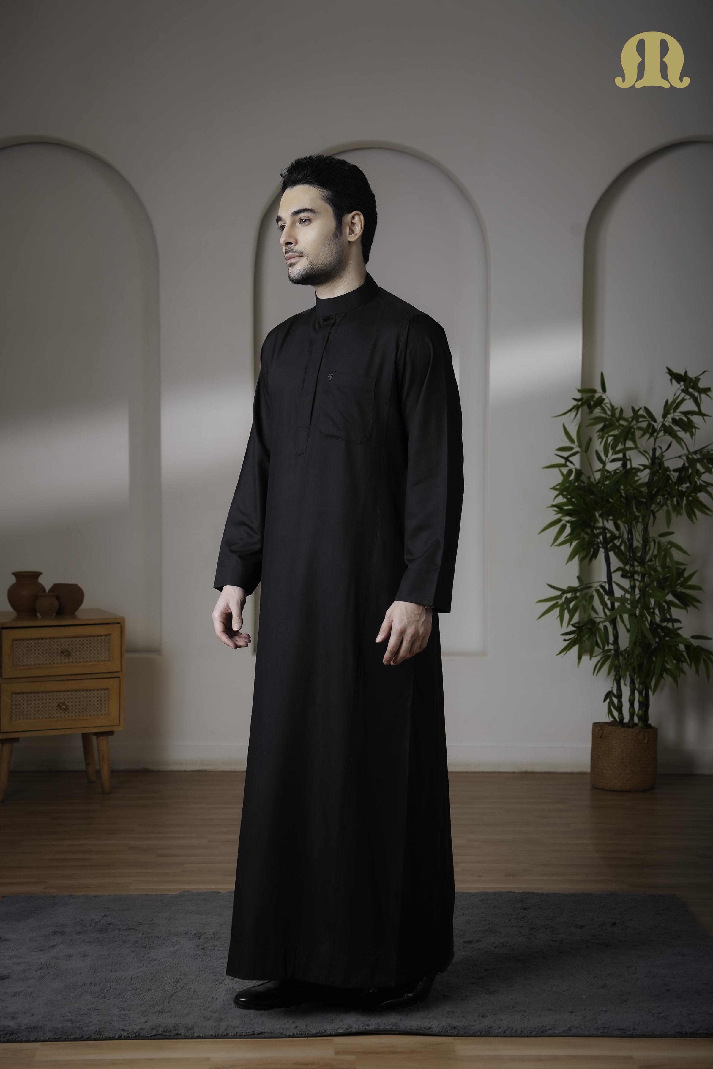 Kurvig Saudi 2.0 White Thobe Mens